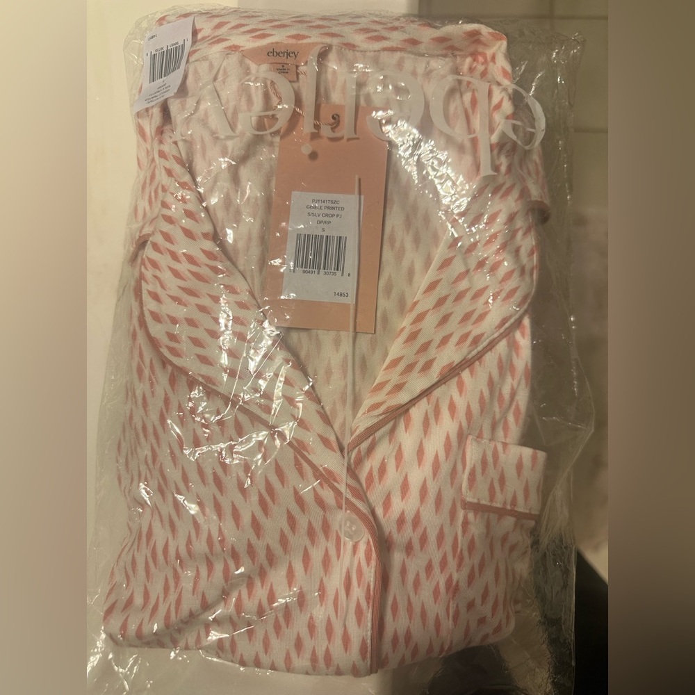 Eberjey Gisele short sleeve/crop pant pajamas